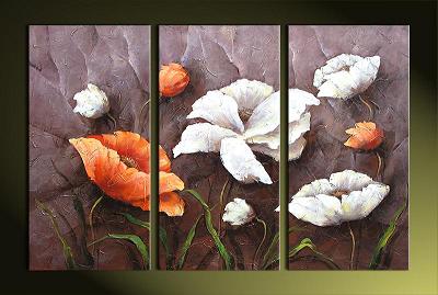 Dafen Oil Painting on canvas water lily -set394